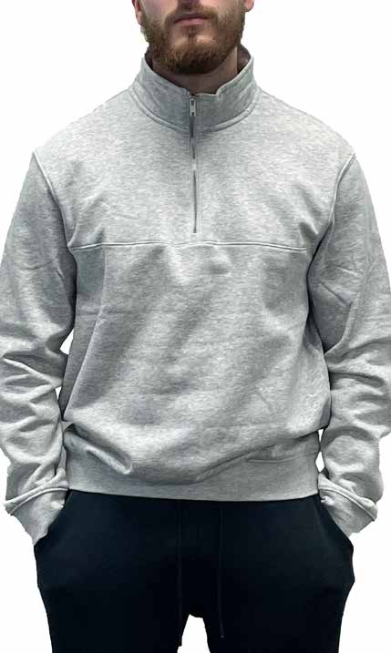 1/2 Zip Basic Sweat