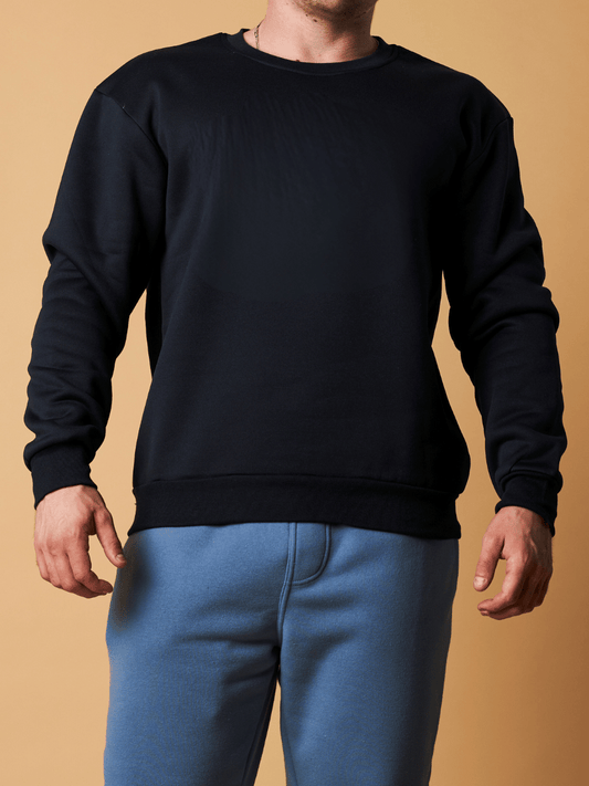 MENS CREW NECK BASIC SWEAT