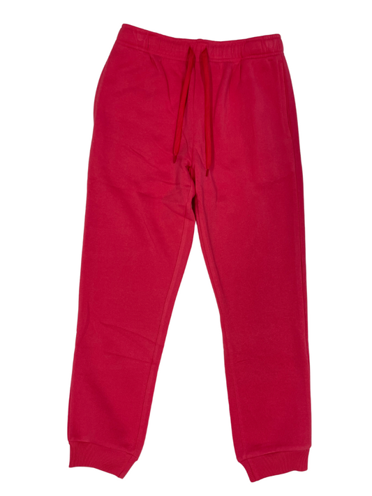 Girls Basic Rib Waist Track Pant w/ Side Pockets