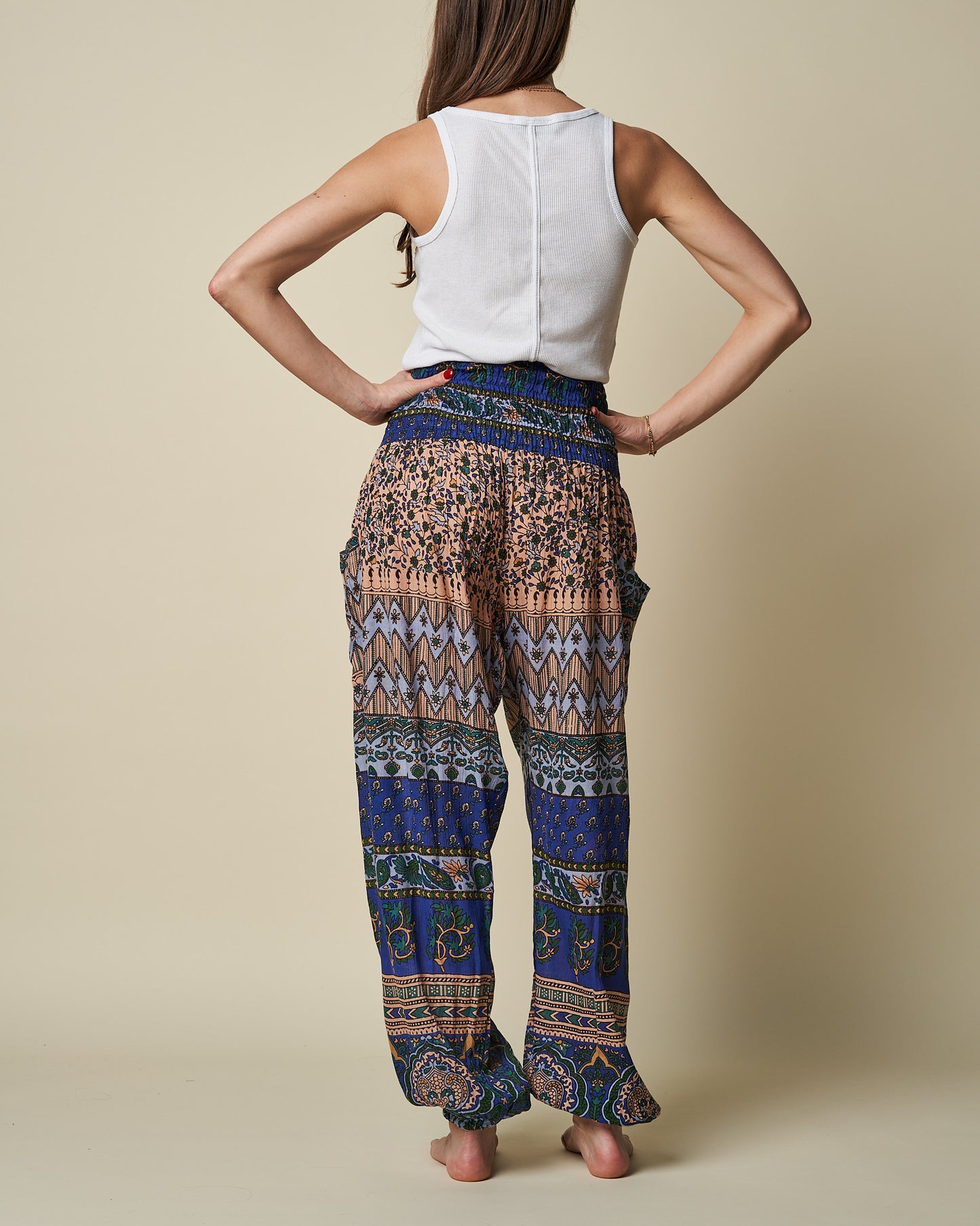 SHIR WAIST PANT