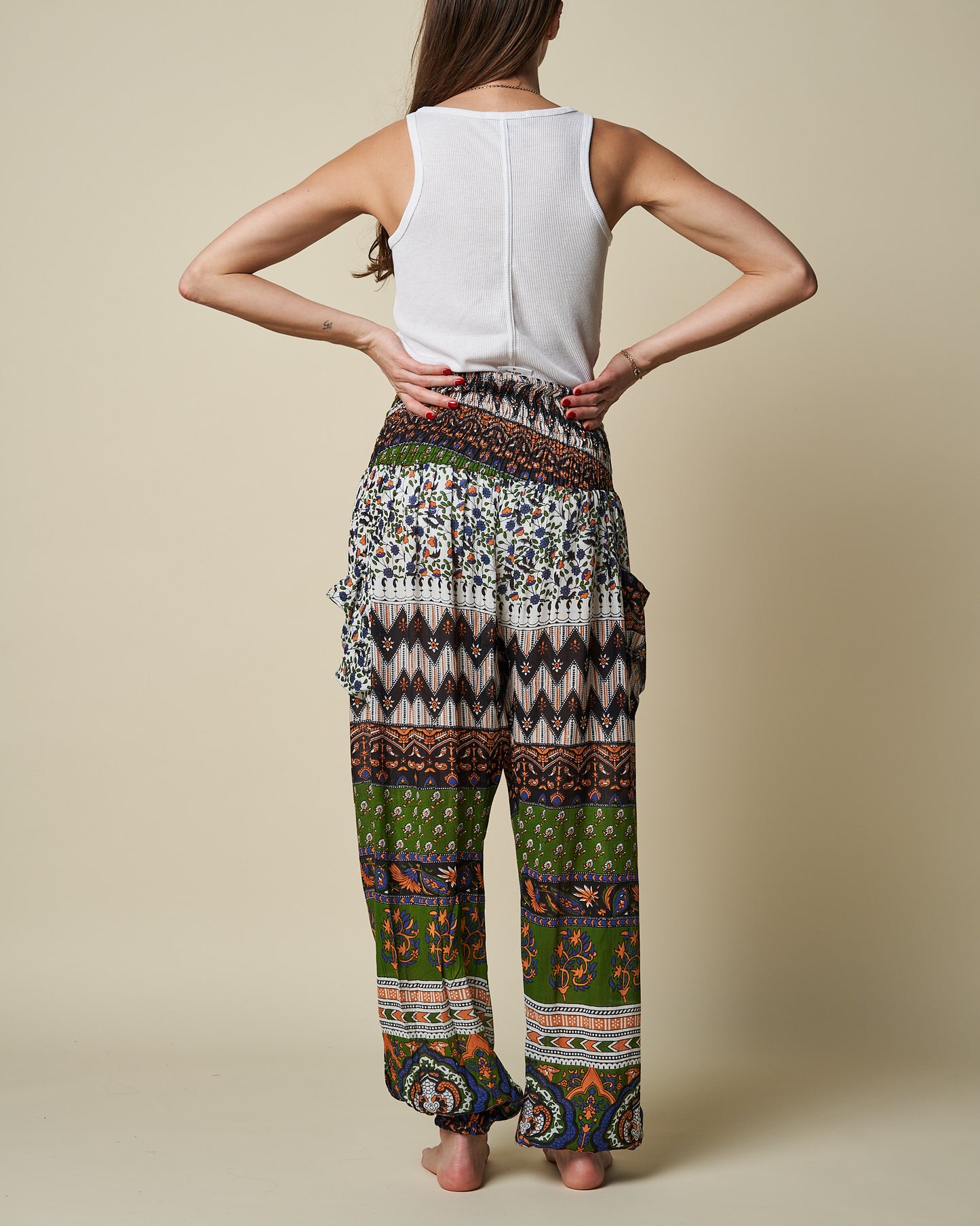 SHIR WAIST PANT