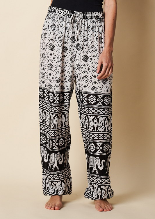 Elastic Waist Cuff Pant