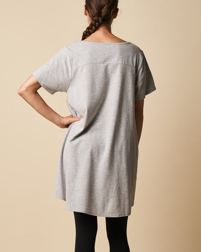 Hi- Lo Scoop Neck Tunic