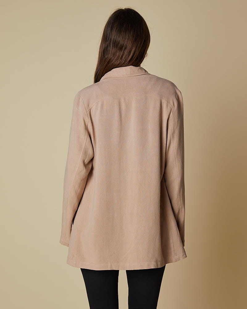 Waterfall Jacket Taupe