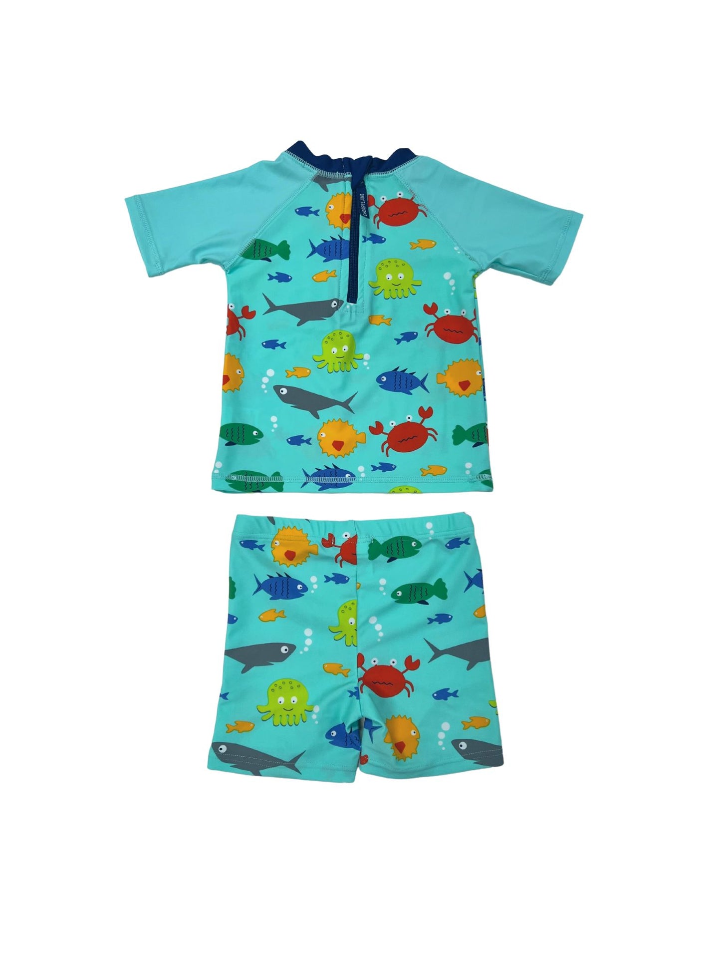 Infant Boys Rash Top & Trunk Set